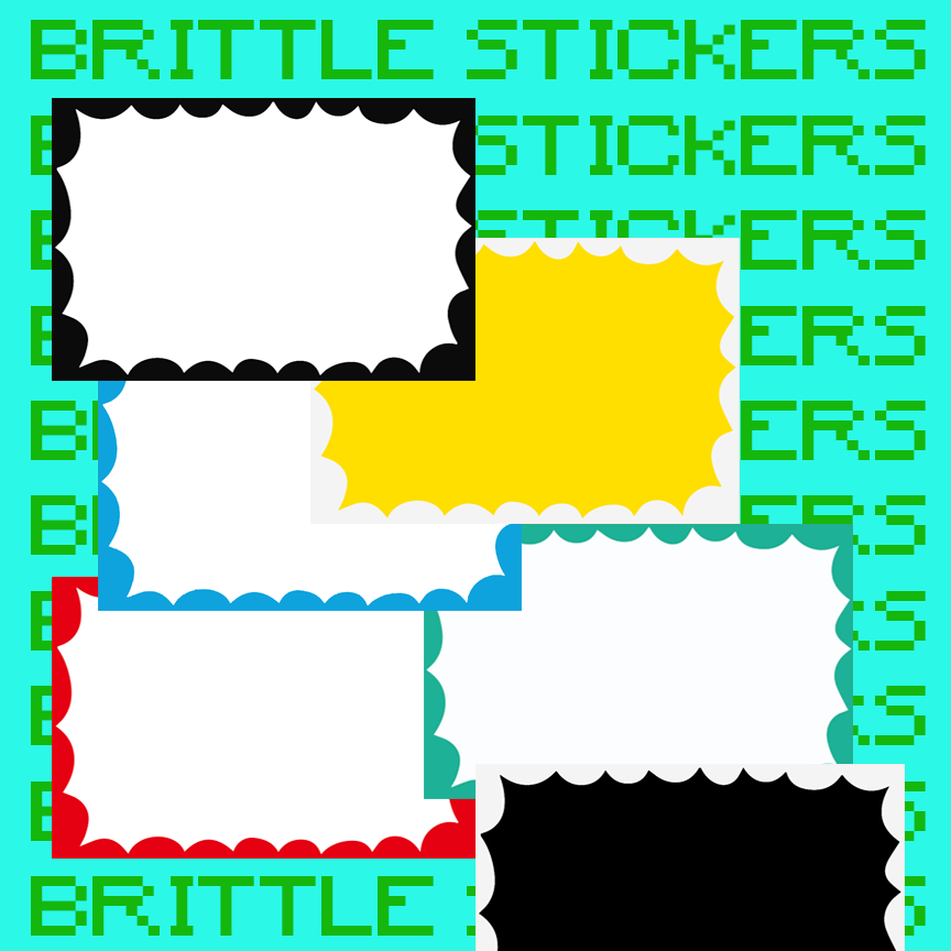 Egg Shell Stickers Variety Pack